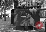 Image of street urinal Paris France, 1956, second 23 stock footage video 65675050418