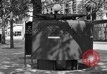 Image of street urinal Paris France, 1956, second 26 stock footage video 65675050418