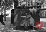 Image of street urinal Paris France, 1956, second 30 stock footage video 65675050418