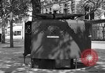 Image of street urinal Paris France, 1956, second 45 stock footage video 65675050418
