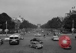 Image of Champs Elysees mid 1950s Paris France, 1956, second 13 stock footage video 65675050425