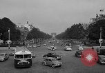 Image of Champs Elysees mid 1950s Paris France, 1956, second 15 stock footage video 65675050425