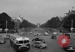 Image of Champs Elysees mid 1950s Paris France, 1956, second 16 stock footage video 65675050425