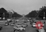 Image of Champs Elysees mid 1950s Paris France, 1956, second 28 stock footage video 65675050425