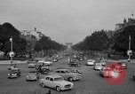 Image of Champs Elysees mid 1950s Paris France, 1956, second 32 stock footage video 65675050425