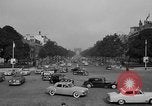 Image of Champs Elysees mid 1950s Paris France, 1956, second 40 stock footage video 65675050425
