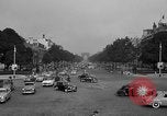 Image of Champs Elysees mid 1950s Paris France, 1956, second 43 stock footage video 65675050425