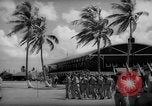 Image of flag raising exercise Guam, 1939, second 3 stock footage video 65675050438