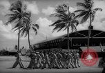 Image of flag raising exercise Guam, 1939, second 5 stock footage video 65675050438