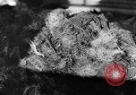 Image of warehouse filled with concentration camp prisoner belongings Poland, 1945, second 22 stock footage video 65675050451