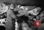 Image of warehouse filled with concentration camp prisoner belongings Poland, 1945, second 55 stock footage video 65675050451
