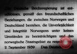 Image of invasion of Norway by Nazi Germany Norway, 1940, second 4 stock footage video 65675050459