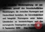 Image of invasion of Norway by Nazi Germany Norway, 1940, second 5 stock footage video 65675050459