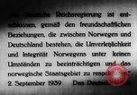 Image of invasion of Norway by Nazi Germany Norway, 1940, second 10 stock footage video 65675050459