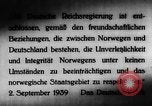 Image of invasion of Norway by Nazi Germany Norway, 1940, second 12 stock footage video 65675050459