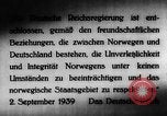 Image of invasion of Norway by Nazi Germany Norway, 1940, second 14 stock footage video 65675050459