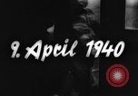 Image of invasion of Norway by Nazi Germany Norway, 1940, second 24 stock footage video 65675050459