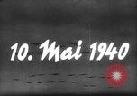 Image of German invasion of Belgium Holland and Luxembourg Belgium, 1940, second 13 stock footage video 65675050460