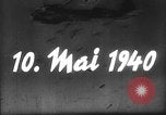 Image of German invasion of Belgium Holland and Luxembourg Belgium, 1940, second 14 stock footage video 65675050460