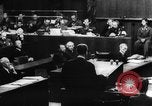 Image of Nazi criminals Nuremberg Germany, 1946, second 46 stock footage video 65675050465
