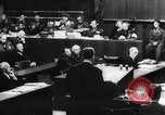 Image of Nazi criminals Nuremberg Germany, 1946, second 48 stock footage video 65675050465