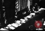 Standbild NS-Kriegsverbrecher Nürnberg Deutschland, 1946, aus Sekunde 3 historischem Filmmaterial Videoclip 65675050467