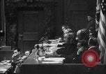 Standbild NS-Kriegsverbrecher Nürnberg Deutschland, 1946, aus Sekunde 8 historischem Filmmaterial Videoclip 65675050467