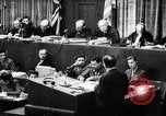 Standbild NS-Kriegsverbrecher Nürnberg Deutschland, 1946, aus Sekunde 36 historischem Filmmaterial Videoclip 65675050467