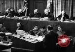 Standbild NS-Kriegsverbrecher Nürnberg Deutschland, 1946, aus Sekunde 37 historischem Filmmaterial Videoclip 65675050467