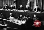 Standbild NS-Kriegsverbrecher Nürnberg Deutschland, 1946, aus Sekunde 39 historischem Filmmaterial Videoclip 65675050467