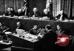 Standbild NS-Kriegsverbrecher Nürnberg Deutschland, 1946, aus Sekunde 41 historischem Filmmaterial Videoclip 65675050467