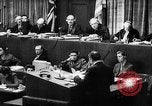 Standbild NS-Kriegsverbrecher Nürnberg Deutschland, 1946, aus Sekunde 42 historischem Filmmaterial Videoclip 65675050467
