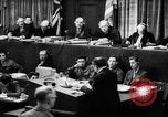 Standbild NS-Kriegsverbrecher Nürnberg Deutschland, 1946, aus Sekunde 43 historischem Filmmaterial Videoclip 65675050467