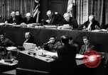 Standbild NS-Kriegsverbrecher Nürnberg Deutschland, 1946, aus Sekunde 48 historischem Filmmaterial Videoclip 65675050467