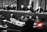 Standbild NS-Kriegsverbrecher Nürnberg Deutschland, 1946, aus Sekunde 51 historischem Filmmaterial Videoclip 65675050467