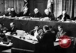 Standbild NS-Kriegsverbrecher Nürnberg Deutschland, 1946, aus Sekunde 56 historischem Filmmaterial Videoclip 65675050467