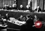 Standbild NS-Kriegsverbrecher Nürnberg Deutschland, 1946, aus Sekunde 58 historischem Filmmaterial Videoclip 65675050467