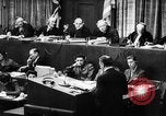Standbild NS-Kriegsverbrecher Nürnberg Deutschland, 1946, aus Sekunde 59 historischem Filmmaterial Videoclip 65675050467