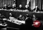 Standbild NS-Kriegsverbrecher Nürnberg Deutschland, 1946, aus Sekunde 60 historischem Filmmaterial Videoclip 65675050467