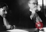 Standbild Urteil der Nürnberger Prozesse Nürnberg Deutschland, 1945, aus Sekunde 15 historischem Filmmaterial Videoclip 65675050468