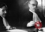 Standbild Urteil der Nürnberger Prozesse Nürnberg Deutschland, 1945, aus Sekunde 16 historischem Filmmaterial Videoclip 65675050468