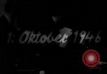 Standbild Urteil der Nürnberger Prozesse Nürnberg Deutschland, 1945, aus Sekunde 27 historischem Filmmaterial Videoclip 65675050468