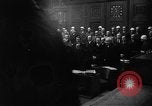 Standbild Urteil der Nürnberger Prozesse Nürnberg Deutschland, 1945, aus Sekunde 45 historischem Filmmaterial Videoclip 65675050468