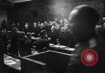 Standbild Urteil der Nürnberger Prozesse Nürnberg Deutschland, 1945, aus Sekunde 49 historischem Filmmaterial Videoclip 65675050468
