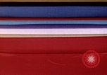 Standbild versponnen Rayon Fabric North Carolina United States USA, 1950, aus Sekunde 6 historischem Filmmaterial Videoclip 65675050471