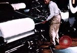 Standbild versponnen Rayon Fabric North Carolina United States USA, 1950, aus Sekunde 31 historischem Filmmaterial Videoclip 65675050471