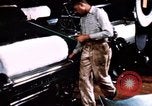 Standbild versponnen Rayon Fabric North Carolina United States USA, 1950, aus Sekunde 33 historischem Filmmaterial Videoclip 65675050471