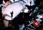 Standbild versponnen Rayon Fabric North Carolina United States USA, 1950, aus Sekunde 40 historischem Filmmaterial Videoclip 65675050471