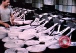 Standbild versponnen Rayon Fabric North Carolina United States USA, 1950, aus Sekunde 61 historischem Filmmaterial Videoclip 65675050471