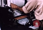 Standbild Baumwollgewebe North Carolina United States USA, 1950, aus Sekunde 19 historischem Filmmaterial Videoclip 65675050472
